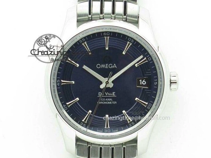 0326 Planet Ocean GMT 42mm V6F Best Edition Blue Bezel Blue Dial On SS Bracelet A ModernLook 8274